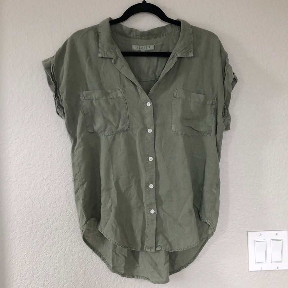 Harper linen shirt
